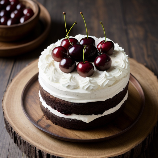 Black Forest Cherry Cake recipe image