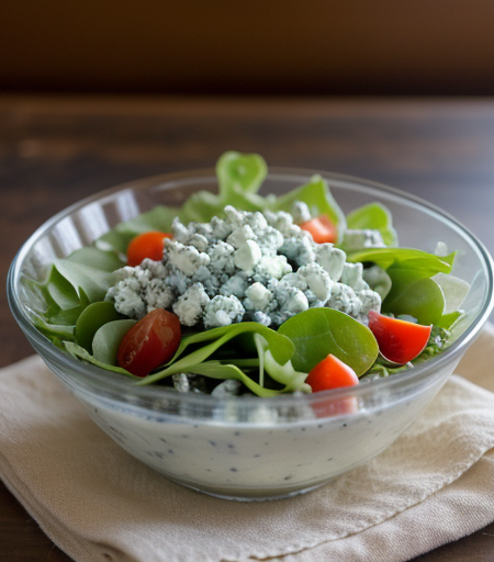 Blue cheese salad dressing (2) recipe image