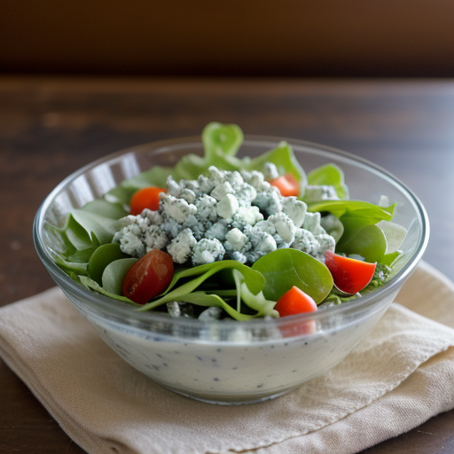 Blue cheese salad dressing (2) recipe image