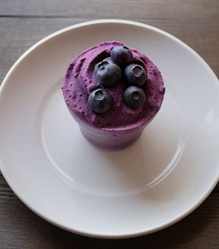 Blueberry Sherbet recipe image