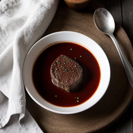 Bordelaise Sauce (good for steak) recipe image