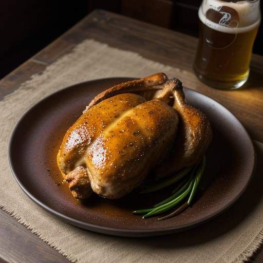 Brazilian Chicken Baked in Beer recipe image