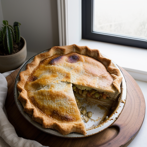 bstila – moroccan chicken/nut pie recipe image