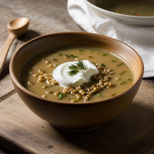 Buendner Gerstensuppe (Barley soup) recipe image