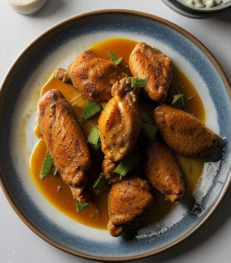 Buffalo Style Chicken Wings (1) recipe image