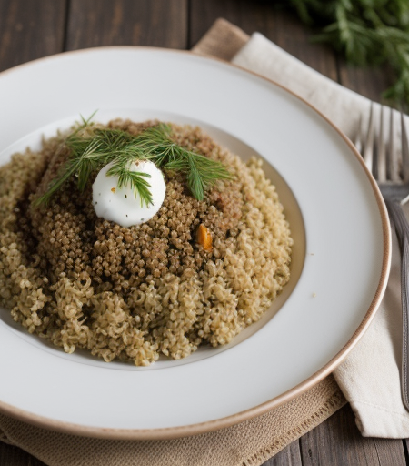 Bulgur Wheat Pilaf recipe image