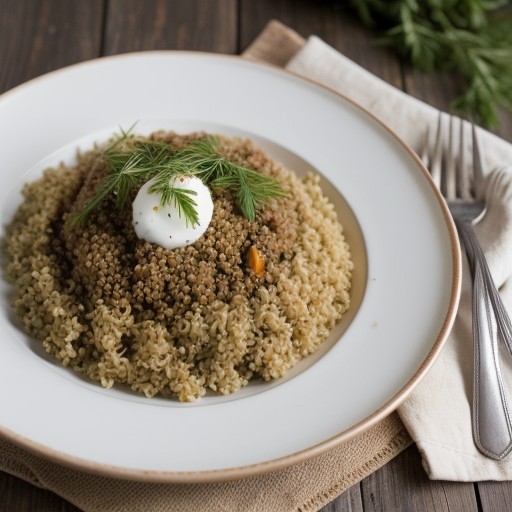 Bulgur Wheat Pilaf recipe image