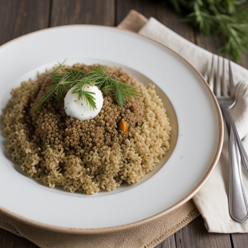 Bulgur Wheat Pilaf recipe image