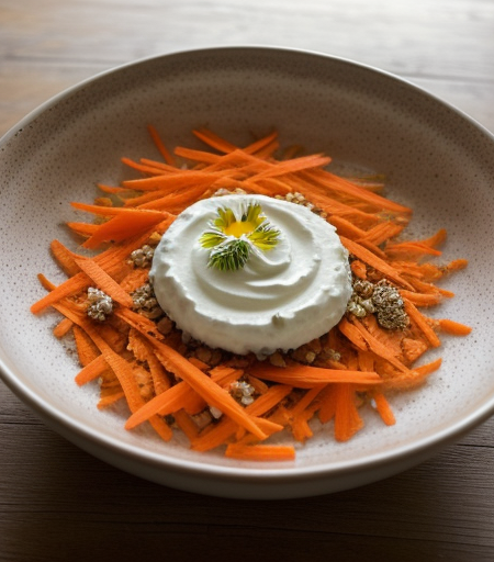 Carrot-Yogurt Salad recipe image