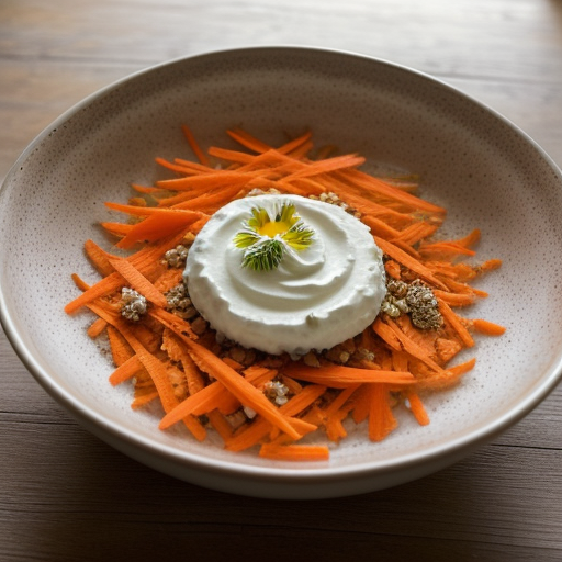 Carrot-Yogurt Salad recipe image