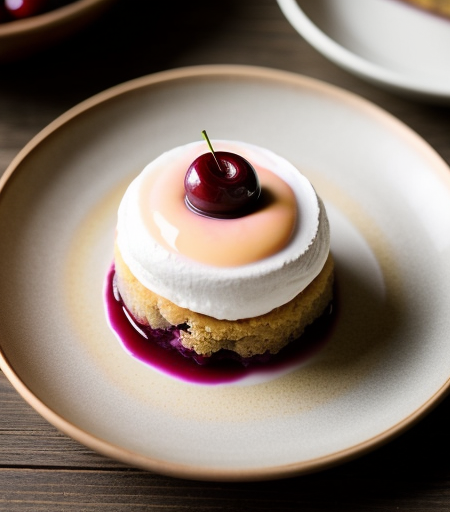 Cherry Blossom Dessert recipe image
