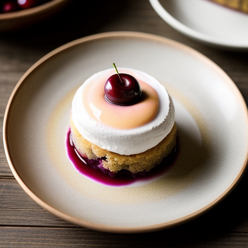 Cherry Blossom Dessert recipe image