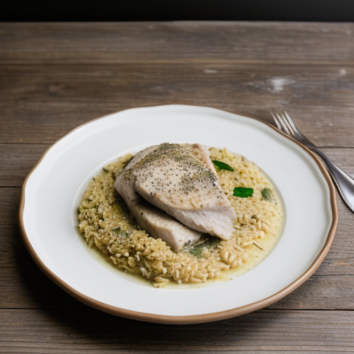 Chicken Avgolemono recipe image