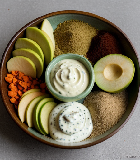 Chicken Waldorf Pitas with Curried Yogurt Sauce recipe image