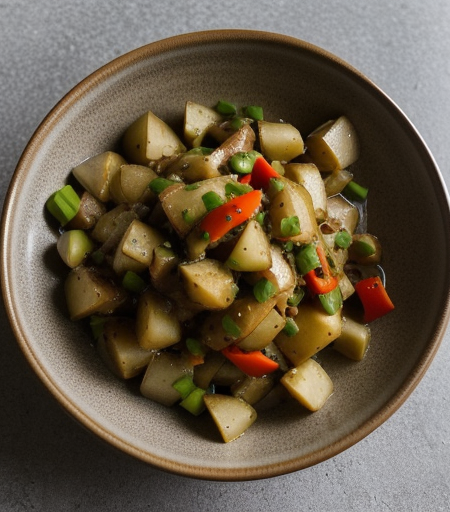Chinese Potato Salad recipe image