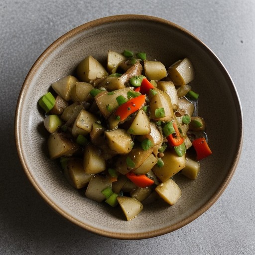 Chinese Potato Salad recipe image