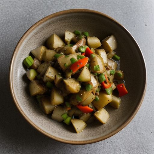 Chinese Potato Salad recipe image