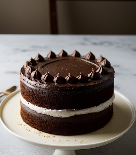 Chocolate Genoise Cake recipe image