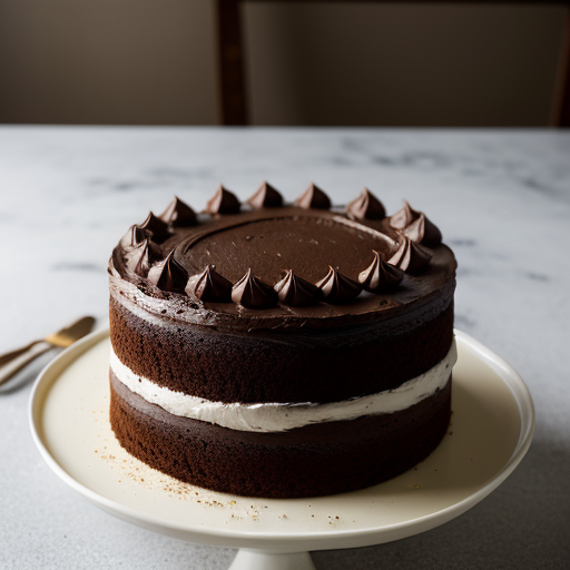 Chocolate Genoise Cake recipe image