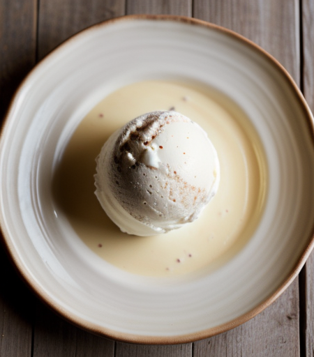 CHOCOLATE HOME MADE ICE CREAM recipe image