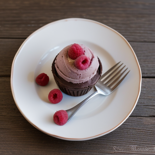 Chocolate Raspberry Ice Cream recipe image