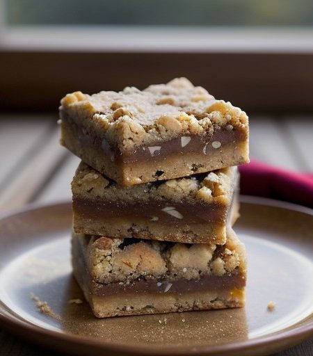 Christmas Cookies – Almond Bars & Praline Cookies recipe image