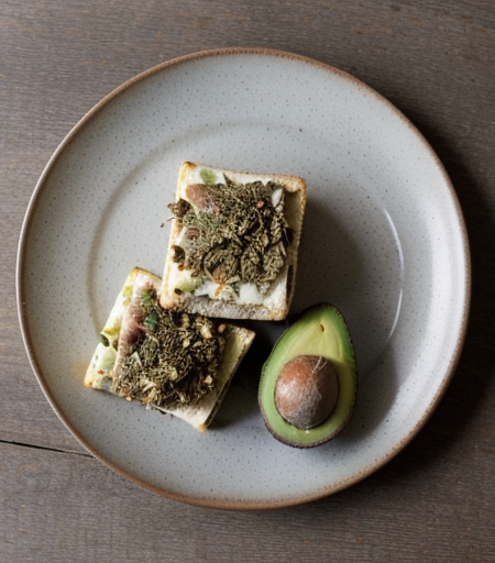 Crab and Avocado Melts recipe image
