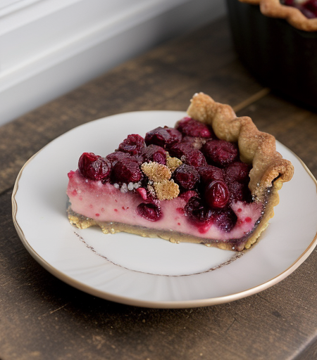 Cranberry Crumb Tart recipe image