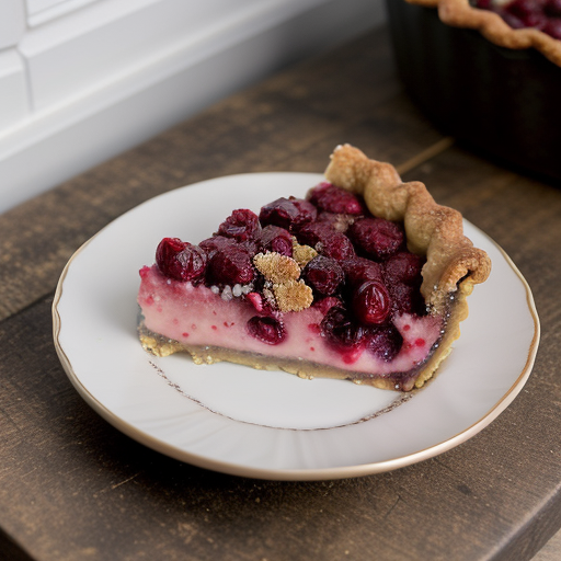 Cranberry Crumb Tart recipe image