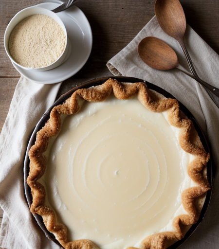 Eggnog Chiffon Pie recipe image