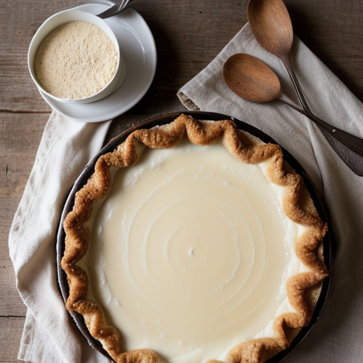 Eggnog Chiffon Pie recipe image