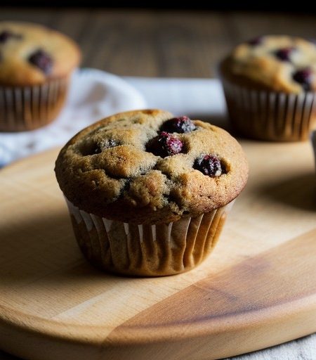Fatfree Fruit Muffins recipe image