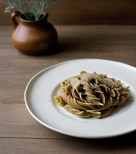 Fusilli Michelangelo recipe image