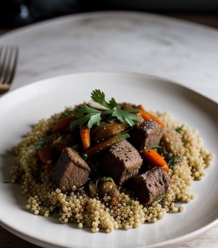 Harissa with Couscous recipe image