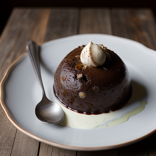 Ice Cream Christmas Pudding recipe image