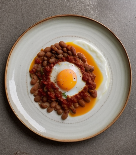 Juevos Rancheros with Red Salsa recipe image
