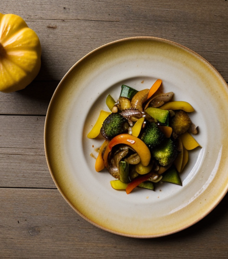 Ken & Laura’s Amazing Impromptu Sweet-n-Sour Stir-Fry recipe image