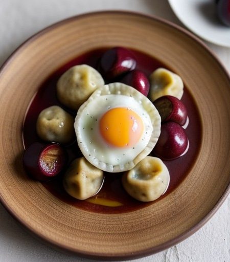 Knedle (dumplings with plums) recipe image