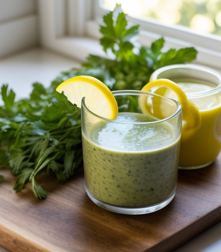 Lebanese Mint Salad Dressing recipe image