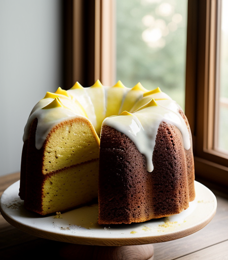 Lemon Cheese Bundt Cake recipe image