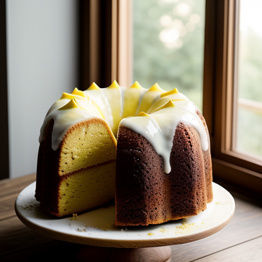 Lemon Cheese Bundt Cake recipe image