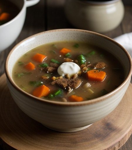 Mom’s Vegetable Soup recipe image
