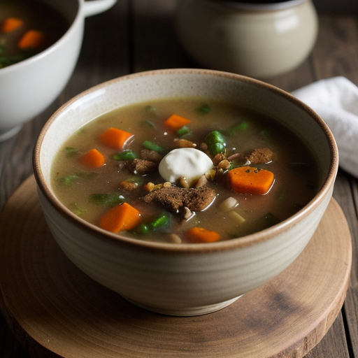 Mom’s Vegetable Soup recipe image