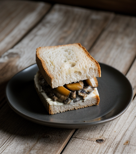 Mushroom Sandwiches (Kristen McQuillin) recipe image