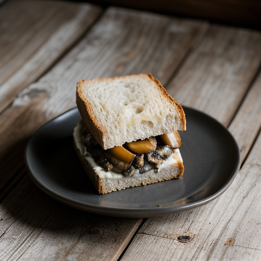 Mushroom Sandwiches (Kristen McQuillin) recipe image