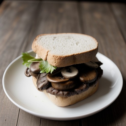 Mushroom Sandwiches (Stephanie da Silva) recipe image