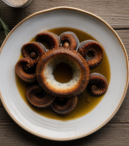 Octopus Cooked In Wine recipe image