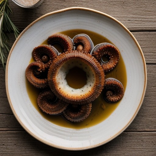 Octopus Cooked In Wine recipe image