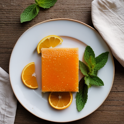 Orange and Lime Terrine recipe image