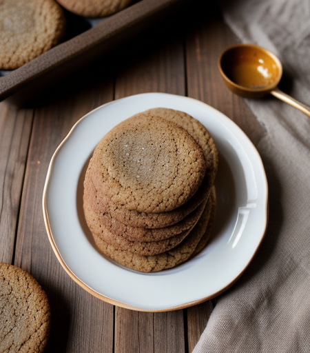Orange-Ginger Cookies recipe image
